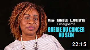 Mme Zamblé F. Juliette enseignante guérit du cancer de sein