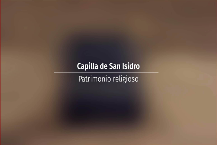Capilla de San Isidro