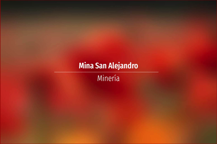 Mina San Alejandro