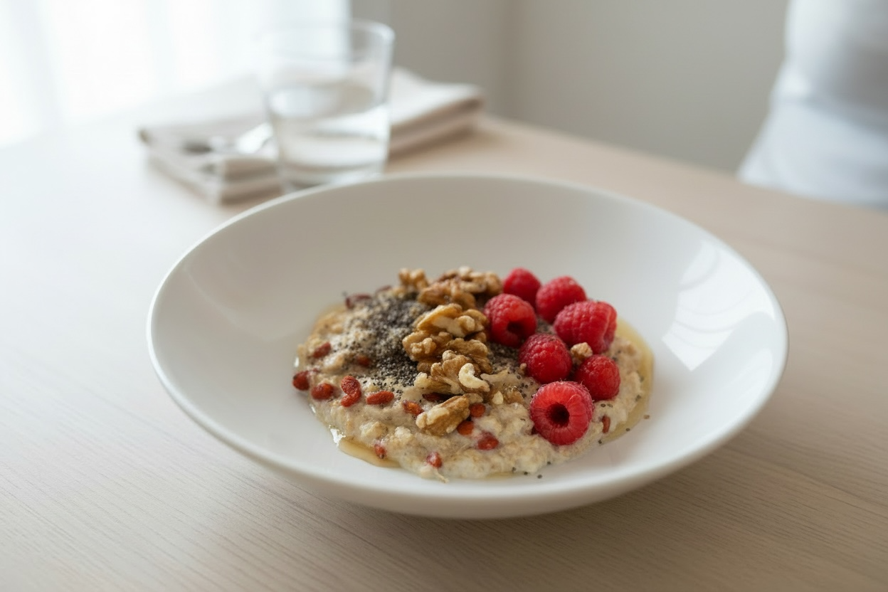Berry Chia Oat Bowl