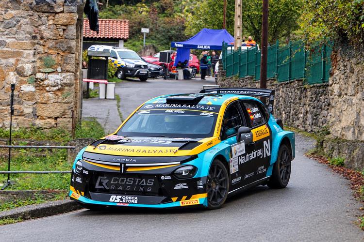 Triplete de Alberto Ordóñez en Asturias con el Lancia