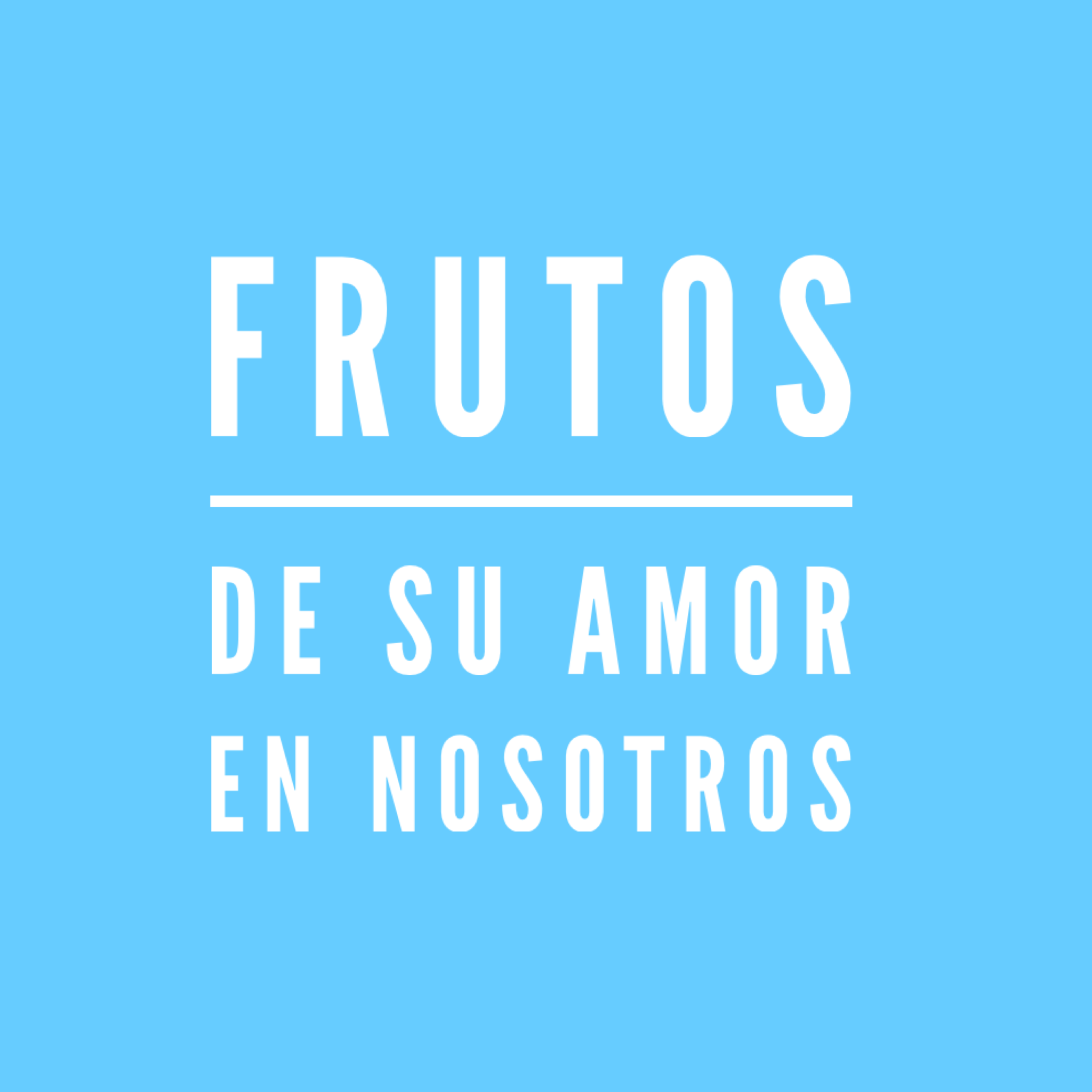 Hoy el reto es dar ese fruto que intuyes que Jesús te está pidiendo