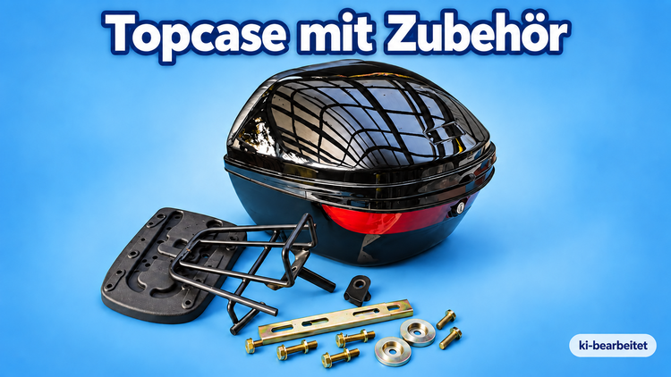 Topcase mit Zubehör bei Interesse gegen Angebot abzugeben.