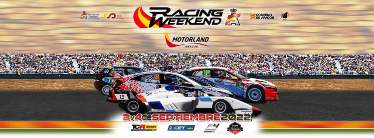 Un Racing Weekend muy festivo para  Motorland Aragón