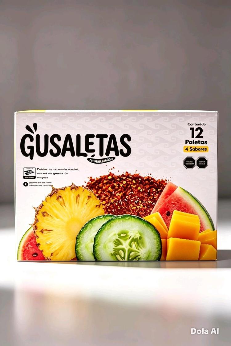 CAJA GUSALETAS - 12 Piezas