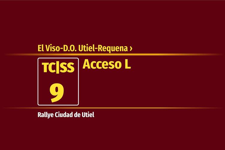 Tramo 9 &nbsp;›&nbsp; El Viso-D.O. Utiel-Requena | Acceso L | ZE