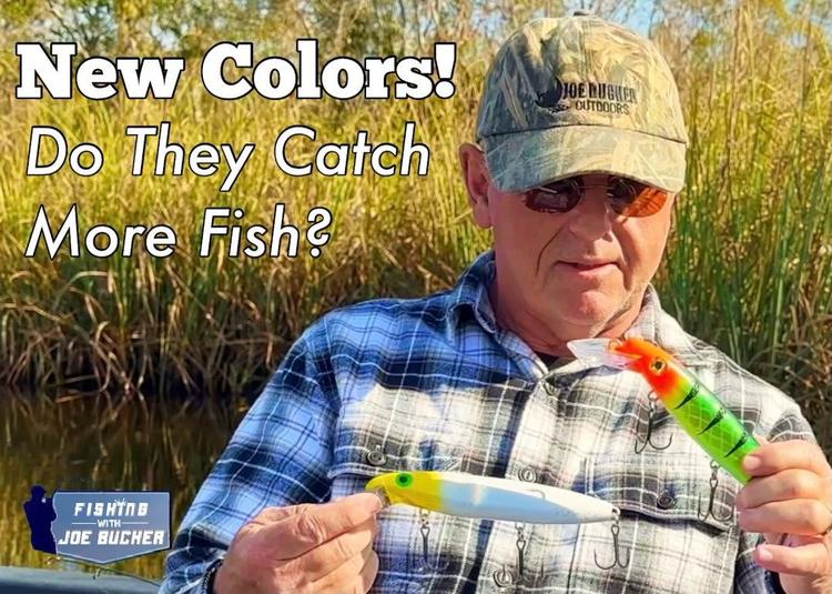 New Colors! Do they Catch More Fish? 