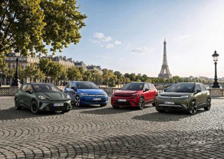 LOS NUEVOS URBANOS ELECTRICOS DEL GRUPO VW: CUPRA Raval, Volkswagen ID. Polo, Škoda Epiq y Volkswagen ID. Cross  en el Salón del Automóvil de París.