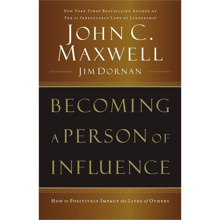 Sampul Becoming a Person of Influence
