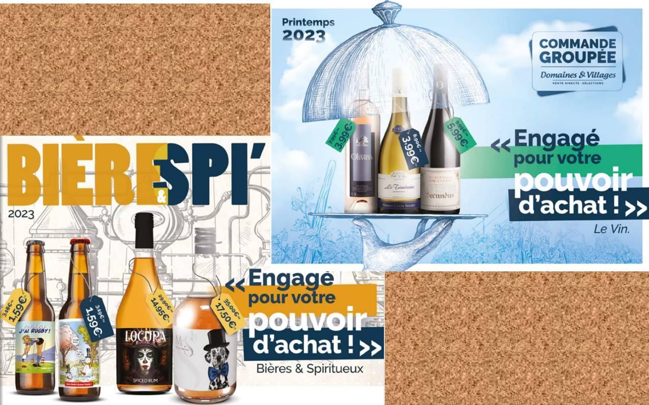 Domaines et Villages : Commande de Bières et Vins