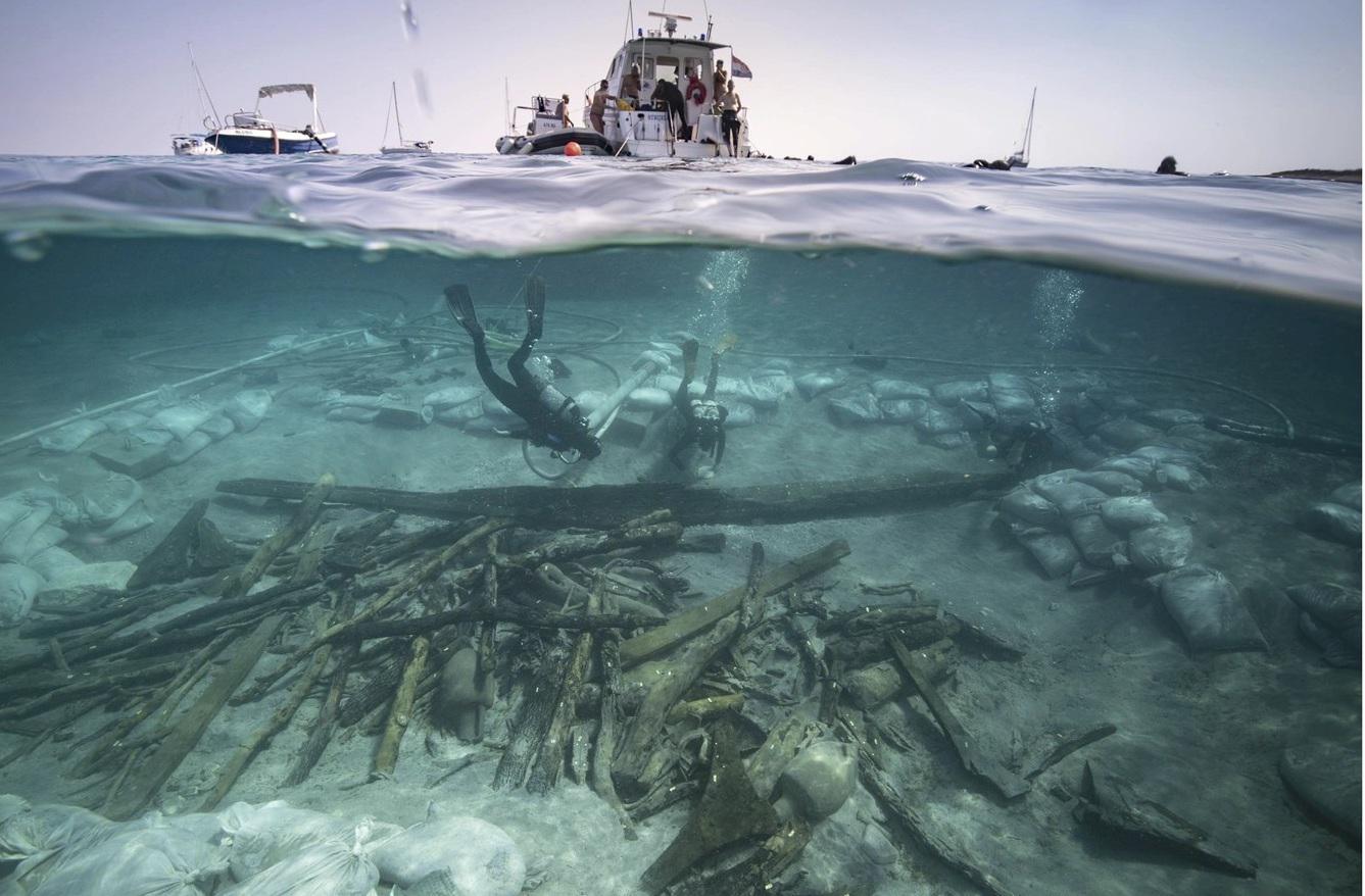 Pollen traces reveal repairs on Roman shipwreck across the Adriatic
