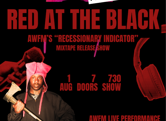 AWFM. RED AT THE BLACK. LIVE.