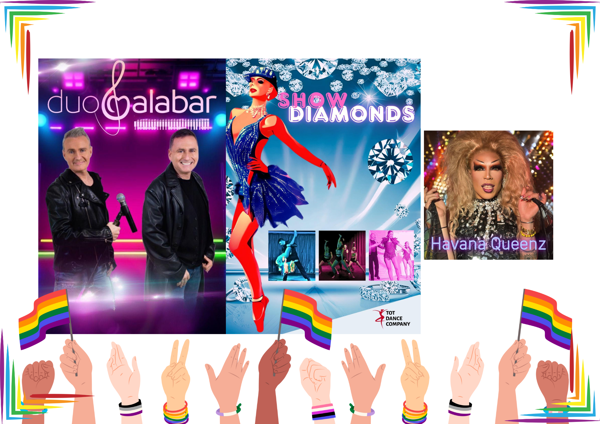 Dúo Malabar y Show Diamonds