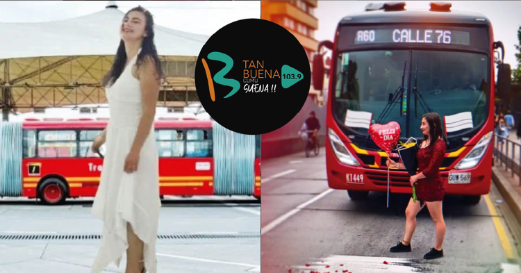 a historia de amor de la mujer que se casó con un bus articulado del Transmilenio: “Hay un papel que lo certifica”