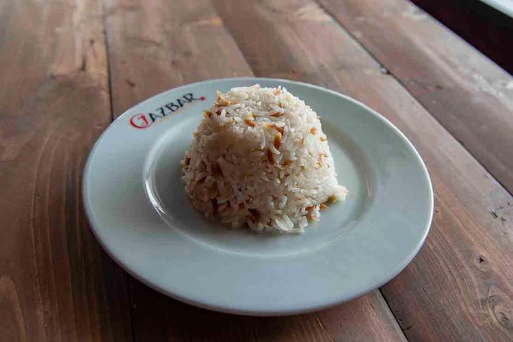 Steamed Rice with Orzo $7