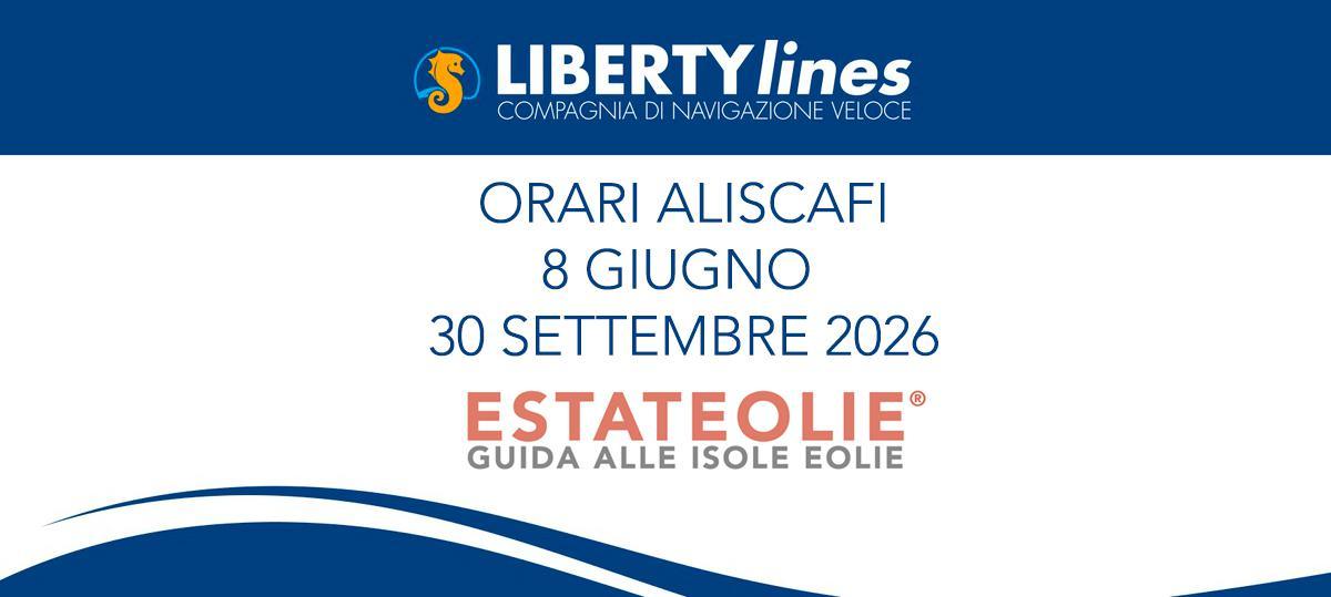 ORARI  ALISCAFI DA E PER LE EOLIE