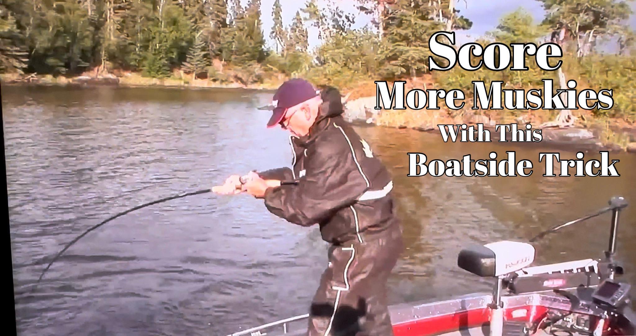 Score More Boatside Muskies 