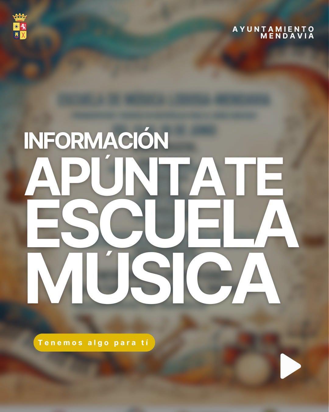 🎵🏫 PREINSCRIPCIONES DE LA ESCUELA DE MÚSICA 🏫🎵