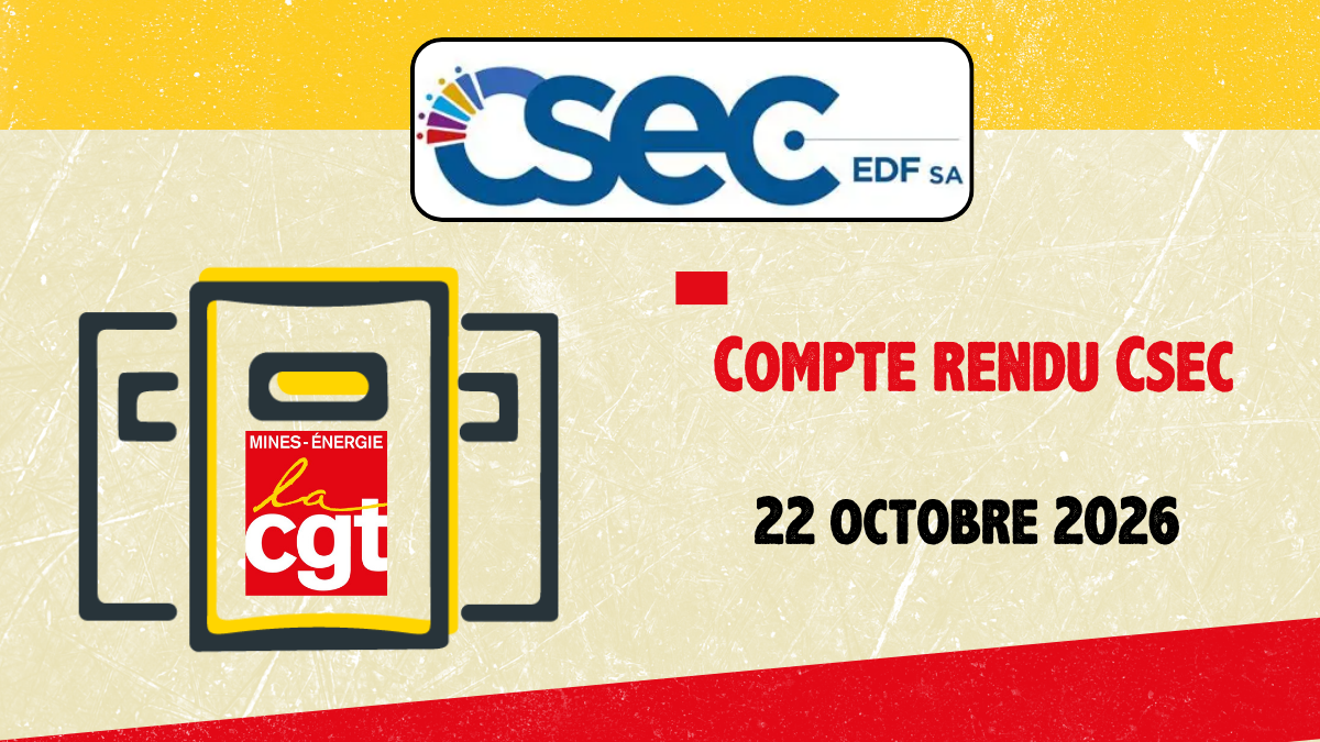 CR CSEC EDF SA - 22 octobre 2026