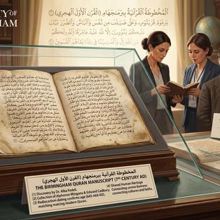 القرآن في مجموعة منجانا بجامعة برمنغهام