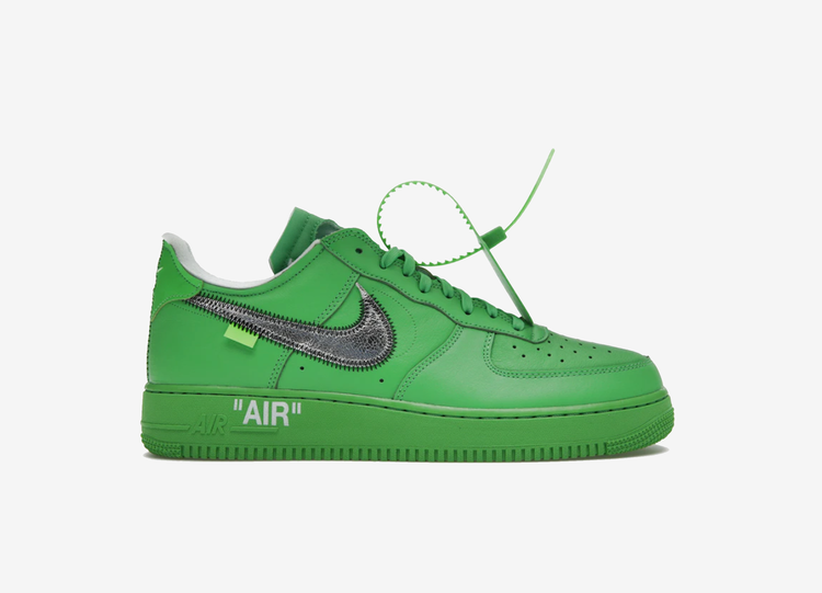 NIKE Air Force 1 x Off-White Light Green Spark
