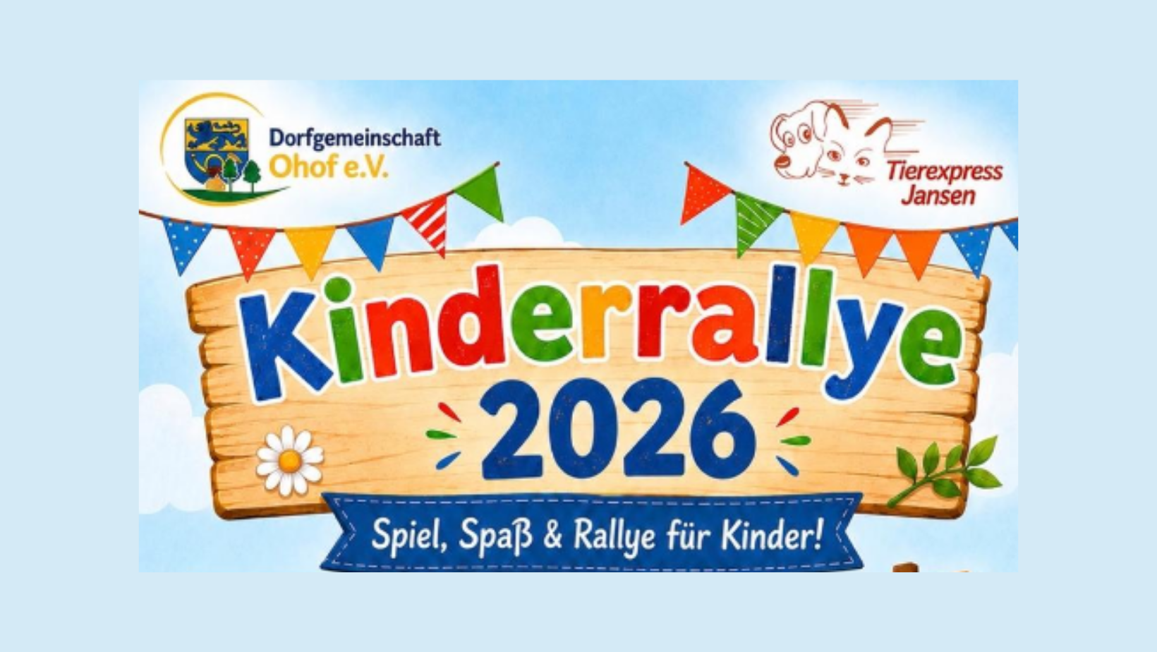 Ohof: Jetzt anmelden zur Kinderrallye 2026