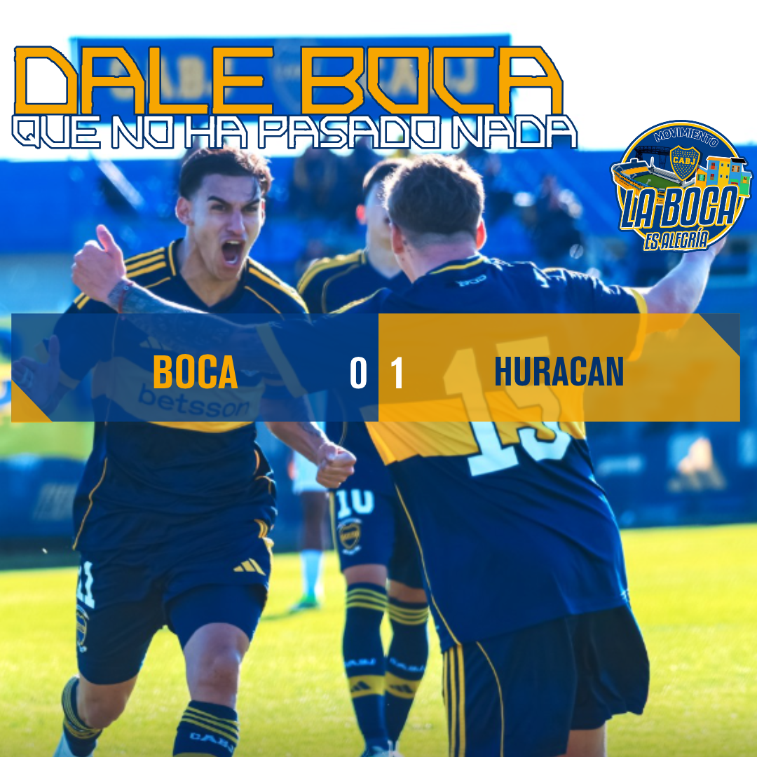 Caída de la reserva ante Huracán