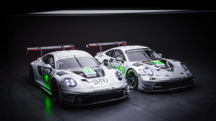 DOS PORSCHE 911 GT3 R CORRERÁN EN LE MANS CON LA DECORACIÓN HISTÓRICA DE 1951