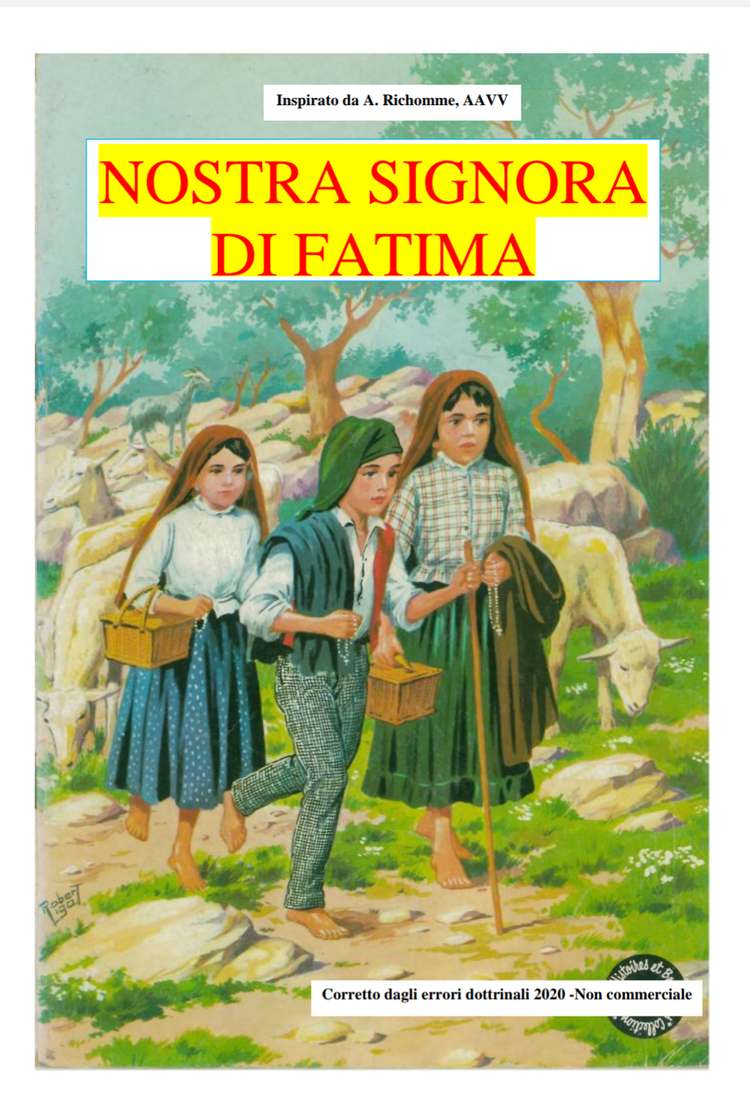 I tre pastorelli di Fatima storia a fumetti