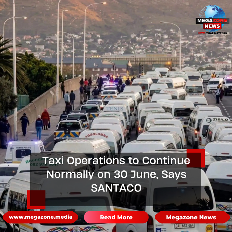 Taxi Operations to Continue Normally on 30 June, Says SANTACO
