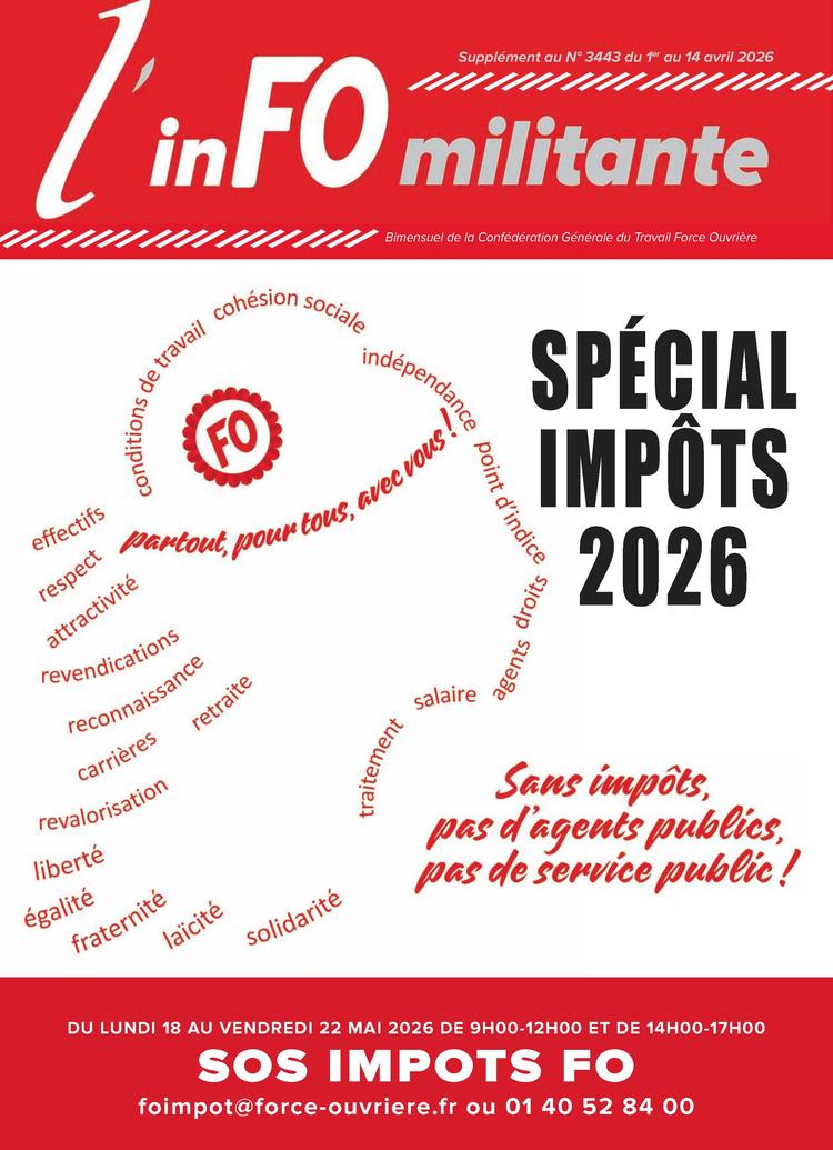 Spécial FO impôts 2026