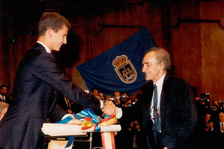 Eduardo Chillida, Premio Príncipe de Asturias de las Artes 1987