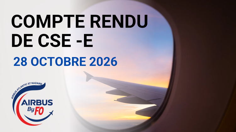Compte Rendu CSE-E du 28 octobre 2026