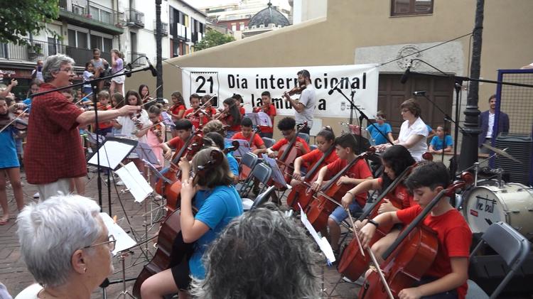 Concert “Música al carrer” de l’escola de música Julià Canals