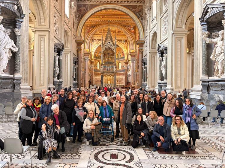 Peregrinos de la esperanza: las comunidades SdS en camino hacia Roma