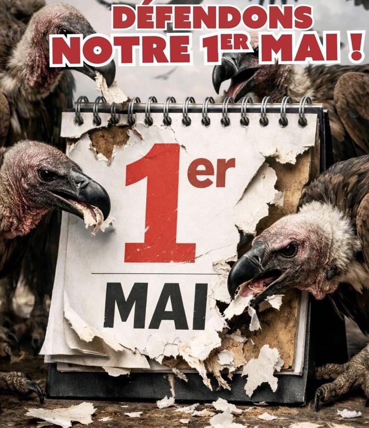 Le 1er mai, toutes et tous dans la rue !