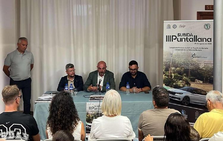 La III Subida a Puntallana reunirá a 40 equipos el 29 de agosto en La Palma