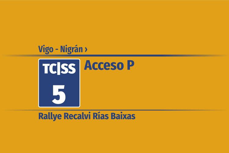 Tramo 5 &nbsp;›&nbsp; Vigo - Nigrán | Acceso P