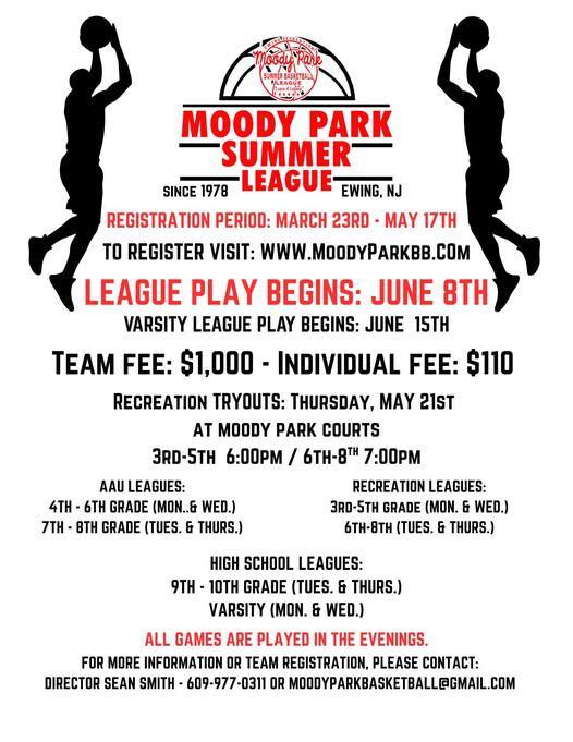 Moody Park Summer League