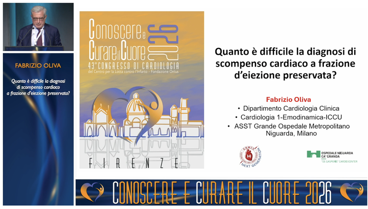 09 Quanto è difficile la diagnosi di scompenso cardiaco a frazione d'eiezione preservata?