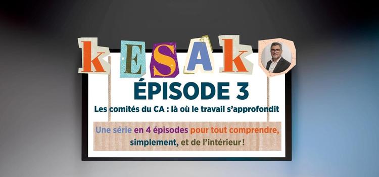 Épisode 3 – Les comités du CA : là où le travail s’approfondit