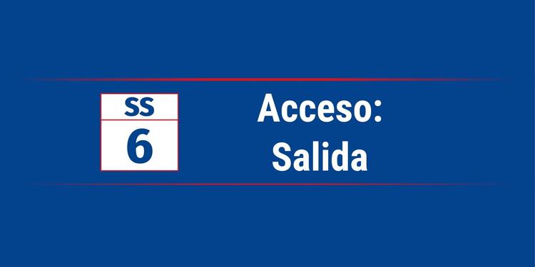 SS 6 | Salida | Nueva Alborada 2