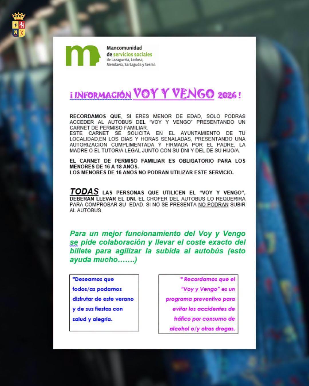 🚨🚌 TODO LO QUE NECESITAS SABER SOBRE EL "VOY Y VENGO 2026" 🚌🚨