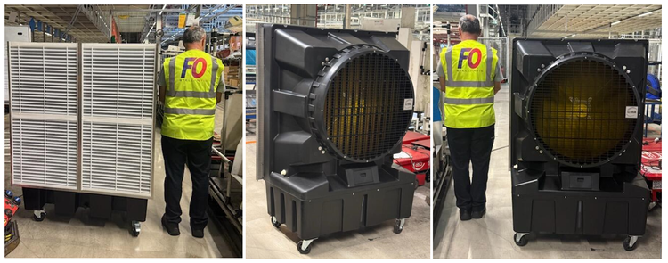 MU: FERRAGE  VENTILATEURS-BRUMISATEURS :  On en avait besoin, FO l’a FAIT.