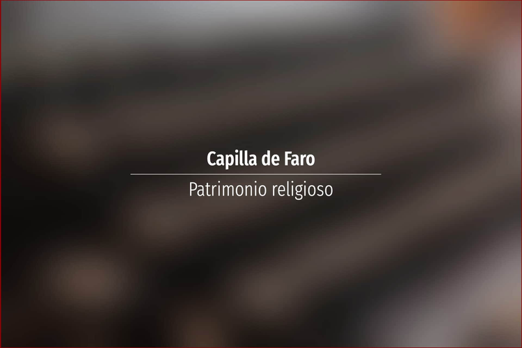 Capilla de Faro
