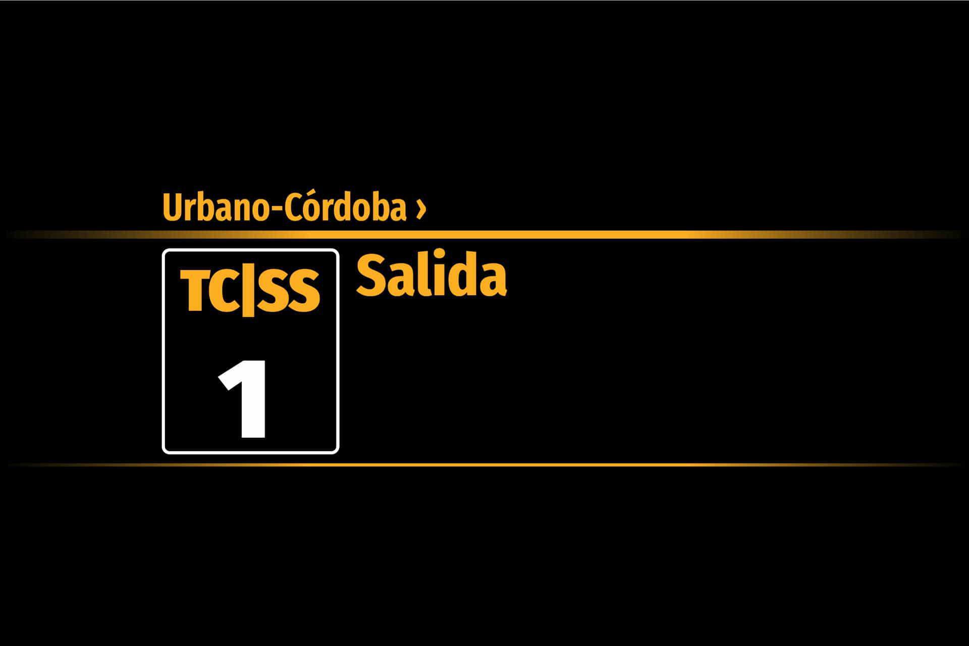Tramo 1 &nbsp;›&nbsp; Urbano-Córdoba | Salida