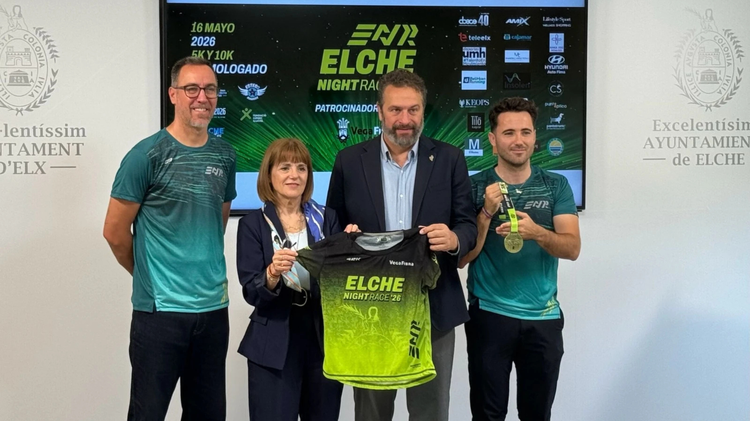 La Elche Night Race bate su récord de participación con más de 6.000 inscritos en la edición de este sábado
