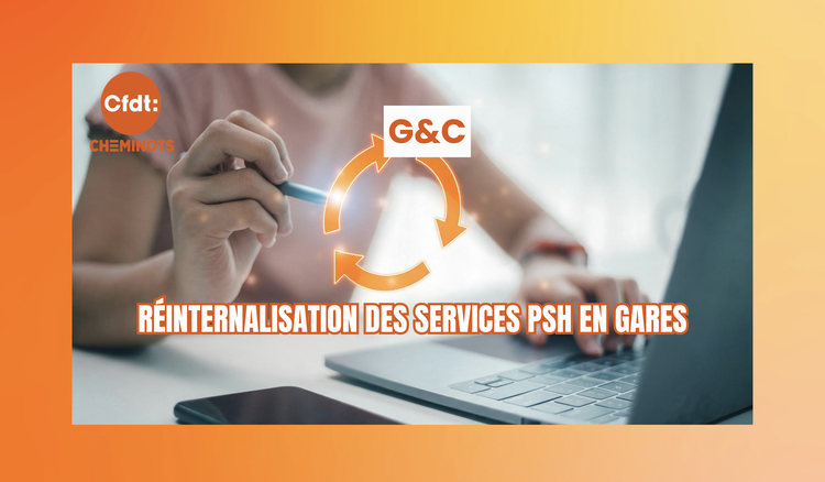 Réinternalisation des services PSH en gares