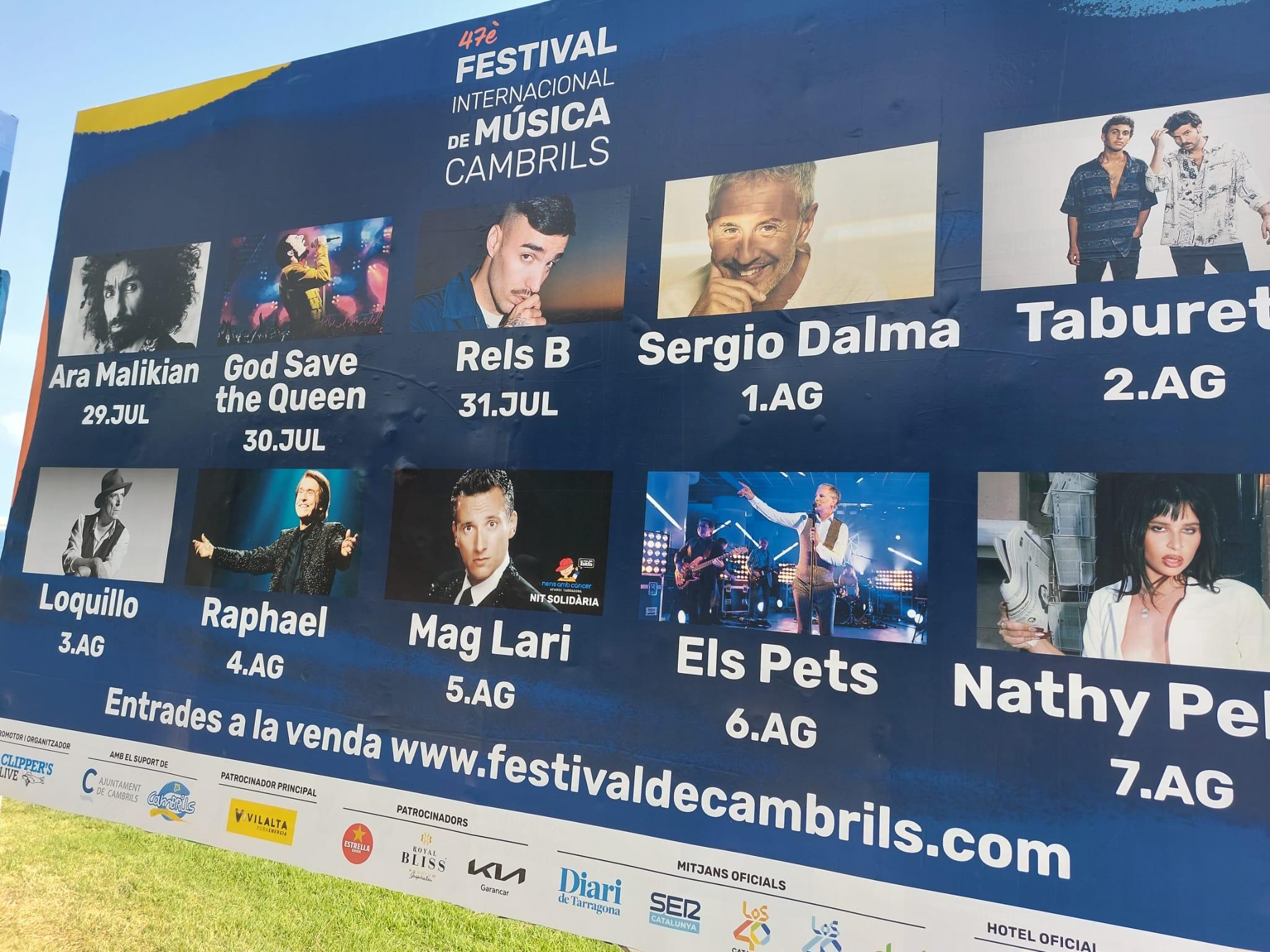 Donem servei d'internet temporal al 47è Festival Internacional de Música de Cambrils