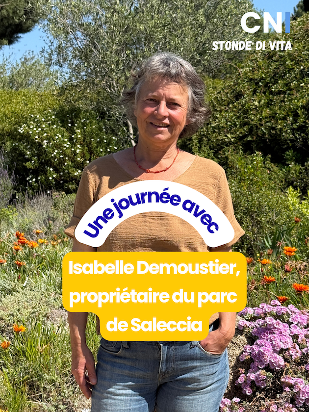 Stonde di Vita avec… Isabelle Demoustier, propriétaire du parc de Saleccia